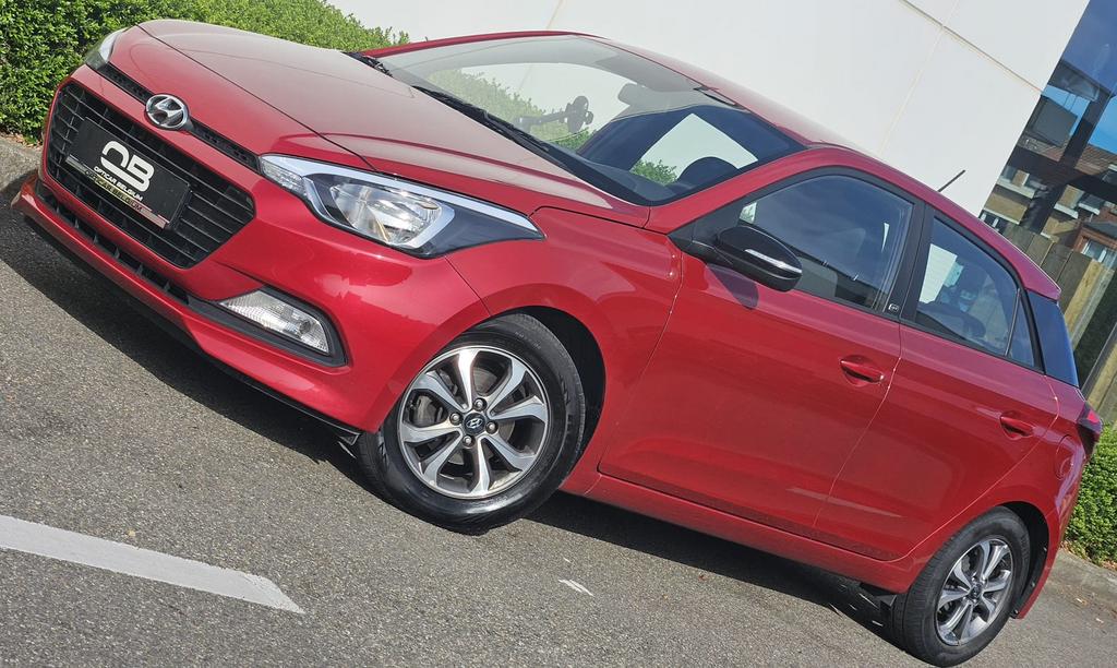 *** Hyundai - i20 - 1.2i - 04/2019 - 79 000 km - Garantie **, Autos, Rouge, Euro 6, Entreprise, Boîte manuelle