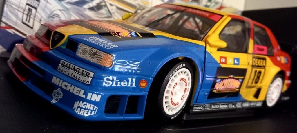 1/18 Alfa Romeo 155 V6 TI #18 NISSEN DTM 1994 Minichamps, Hobby en Vrije tijd, Modelauto's | 1:18, Ophalen of Verzenden, Nieuw