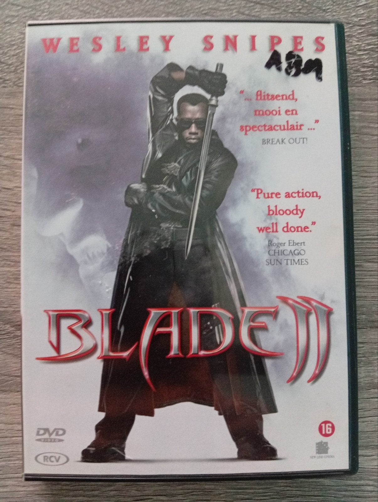blade 2 horror dvd Wesley snipes, Vampiers of Zombies, Engels, Vanaf 16 jaar, Nederlands