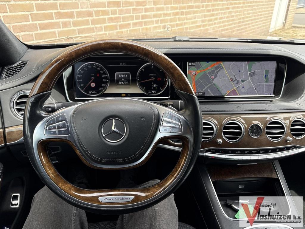 Mercedes-Benz S 350 BlueTEC Lang Prestige Plus | Soft Close, Auto's, Mercedes-Benz, Automaat, Spraakbediening, Zwart, Bedrijf