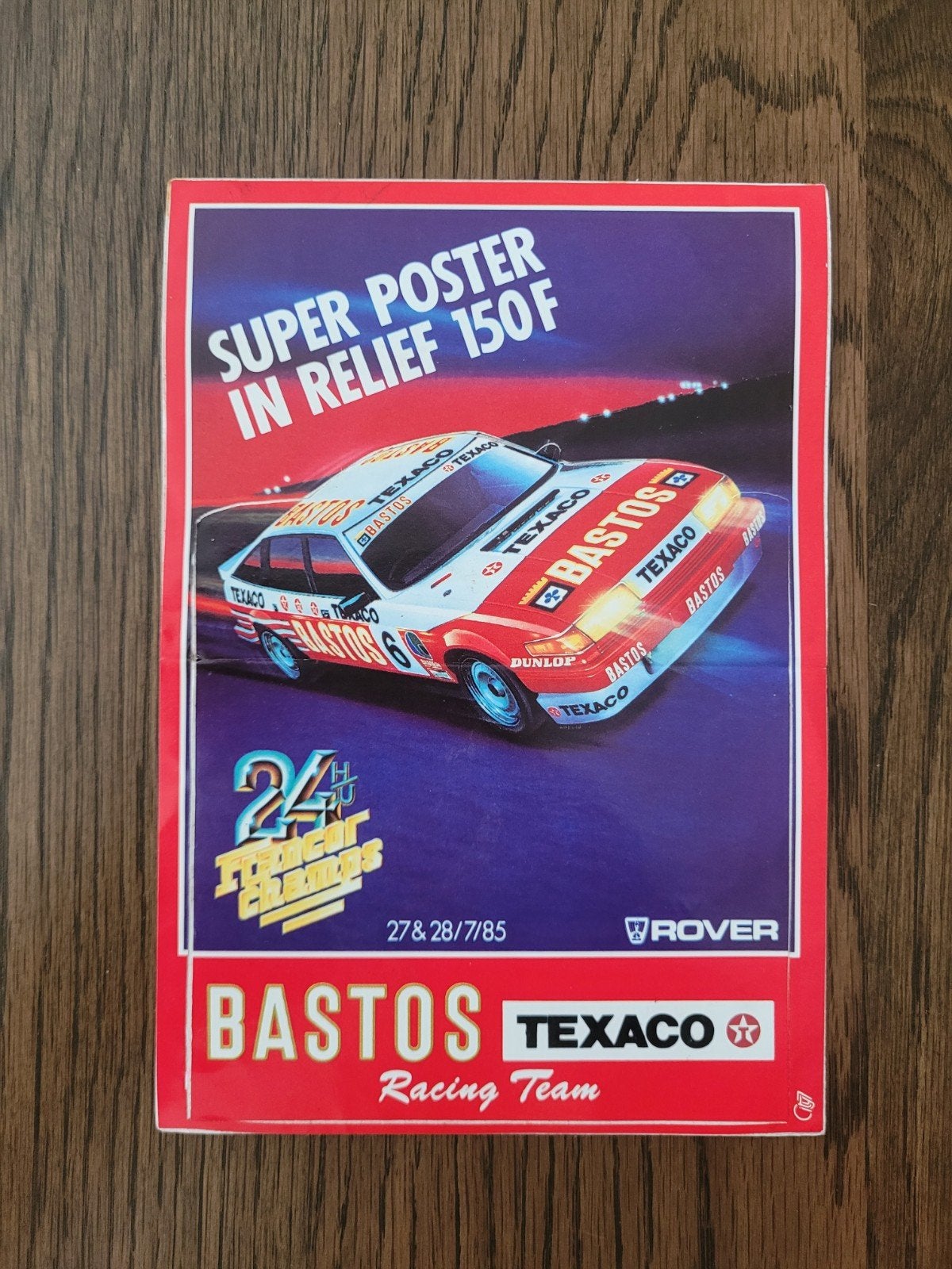 Ancien autocollant Bastos Texaco Rover
récupérer ou expédier, Enlèvement ou Envoi