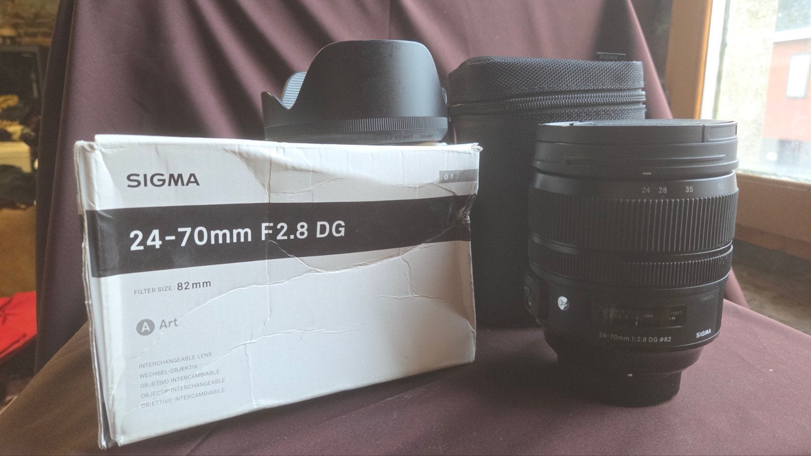 Sigma 24-70mm f/2.8 DG OS HSM Art – Nikon, Ophalen, Nikon, Nikon F-mount, Autofocus
