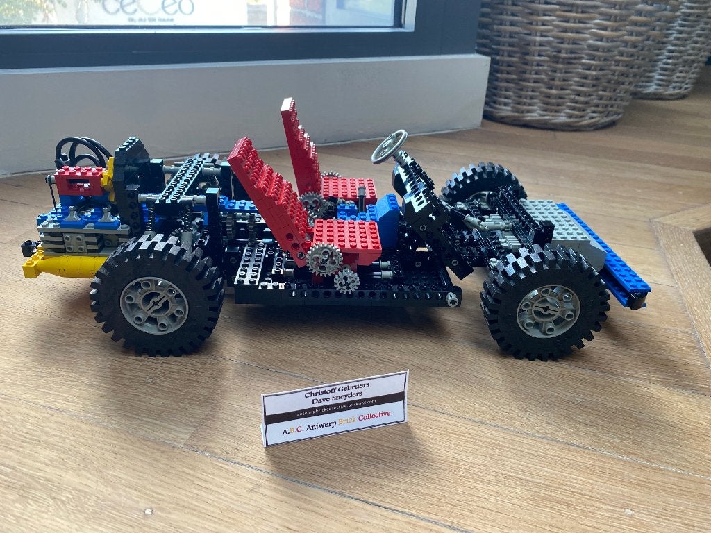 Lego Technic - 8860 - Auto Chassis, Gebruikt, Lego, Technic, Complete set
