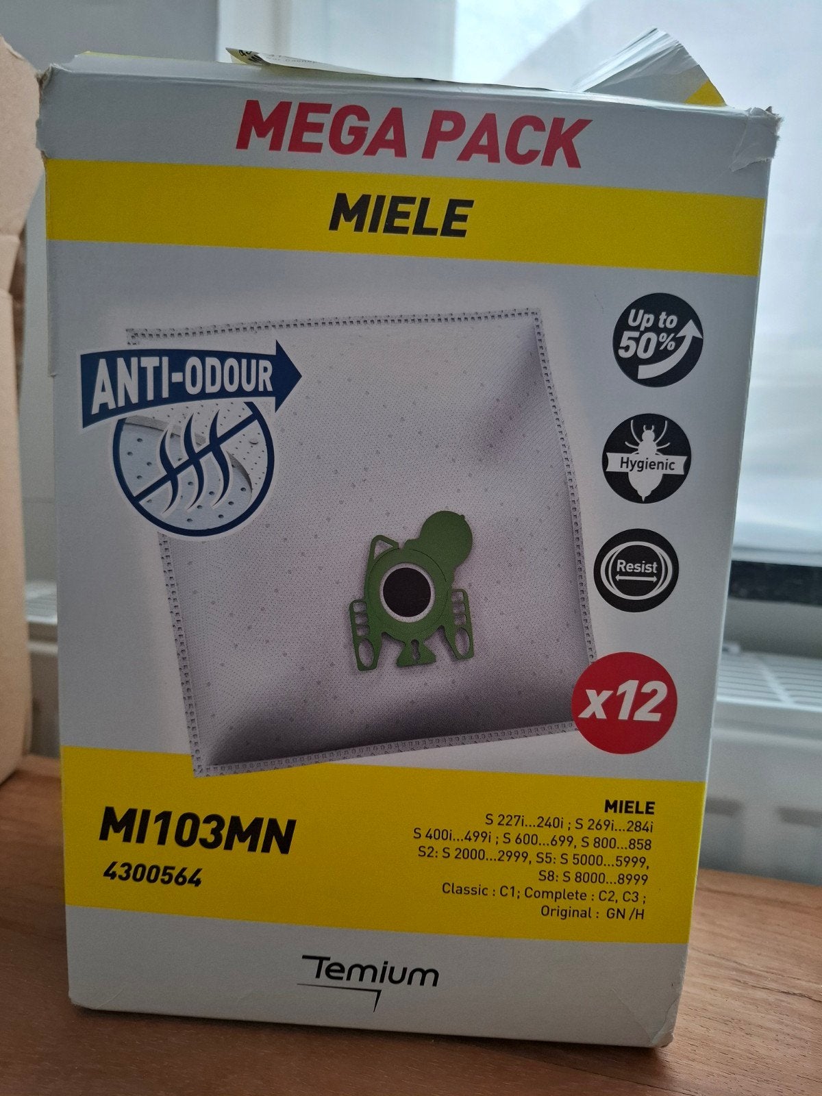 Miele stofzuigerzakken type Mi103MN, Elektronische apparatuur, Ophalen of Verzenden