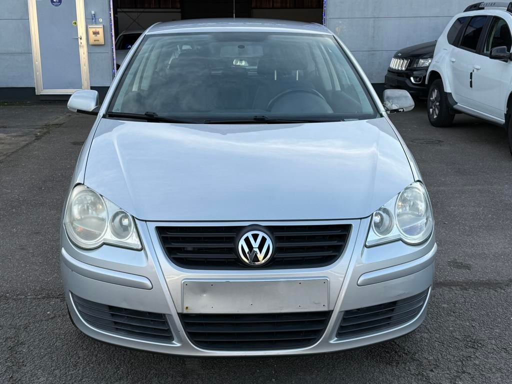 Volkswagen Polo 1.2 i 2007 47kw Airco, Auto's, Stof, 1198 cc, Bedrijf, Grijs