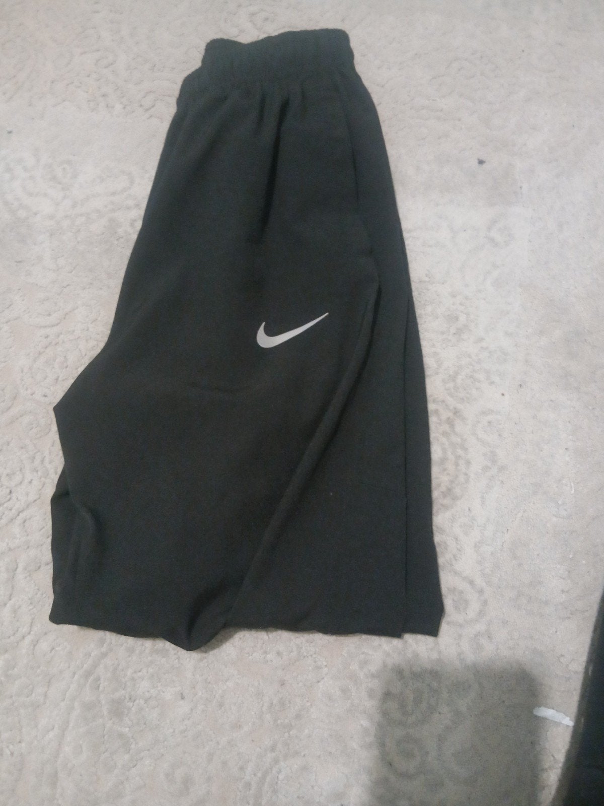 Zwarte nike running broek, Maat 48/50 (M), Zwart, Nike, Nieuw
