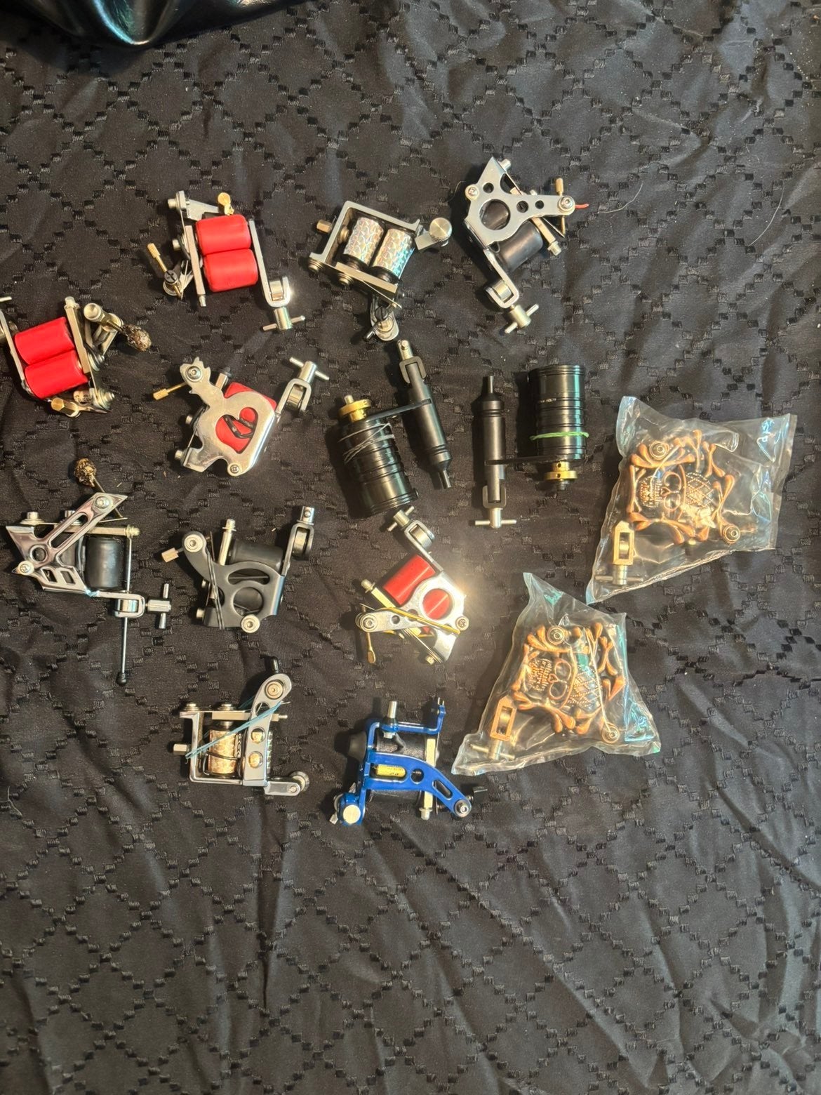 Tattoo machines, Ophalen