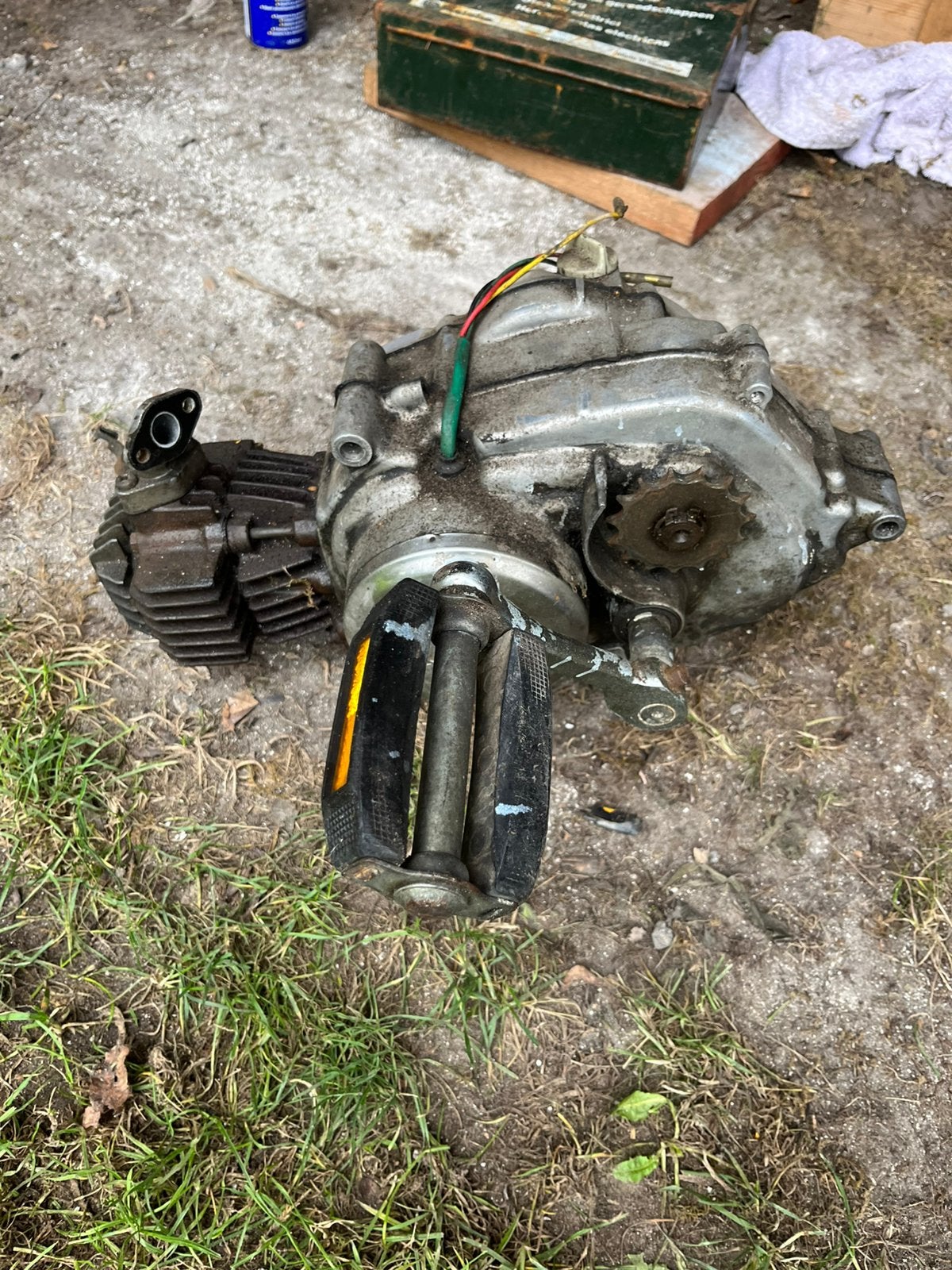 Motor honda amigo novio pc50, Fietsen en Brommers, Ophalen of Verzenden