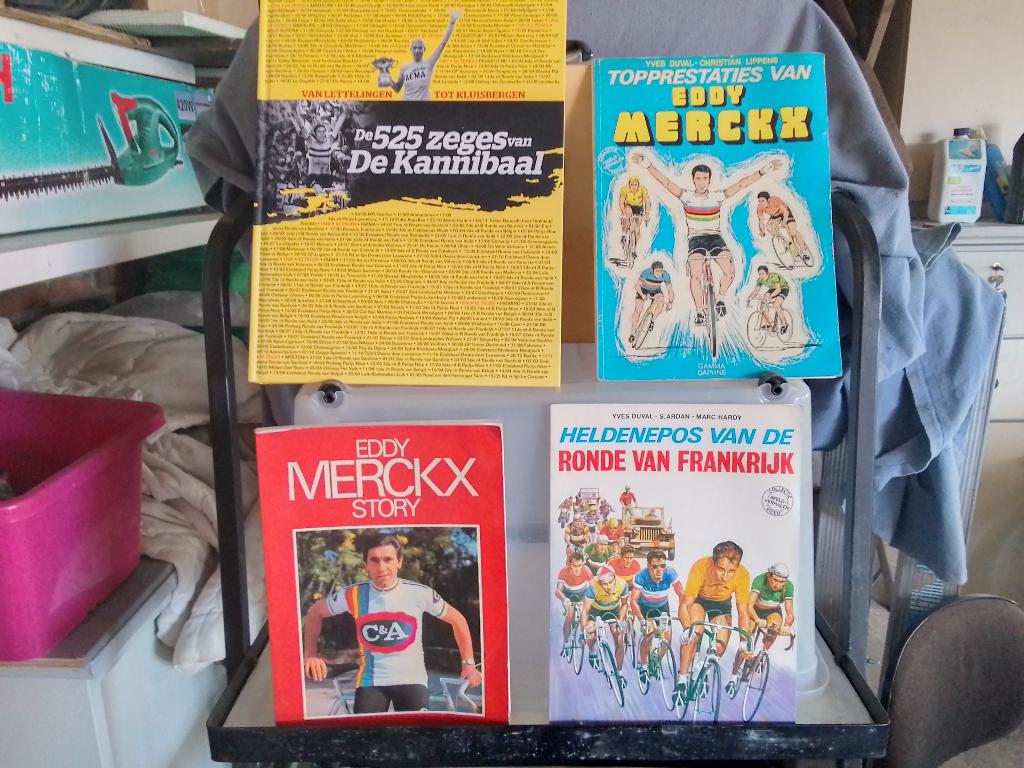 boeken Eddy Merckx - Bart Wellens - SC Lokeren, Ophalen