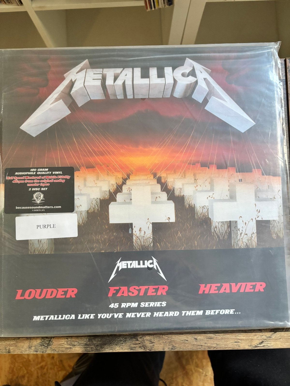 Metallica 45 rpm series, Ophalen, Nieuw in verpakking