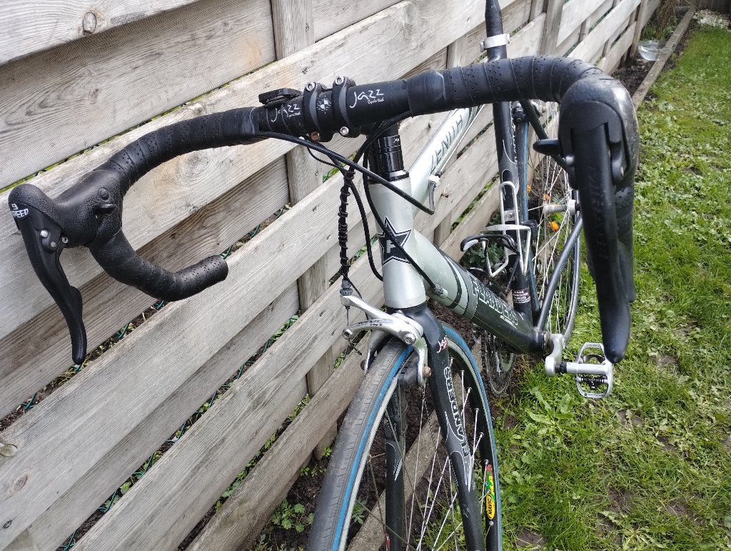 koersfiets, Fietsen en Brommers, 28 inch, Gebruikt, Velgrem, 15 tot 20 versnellingen