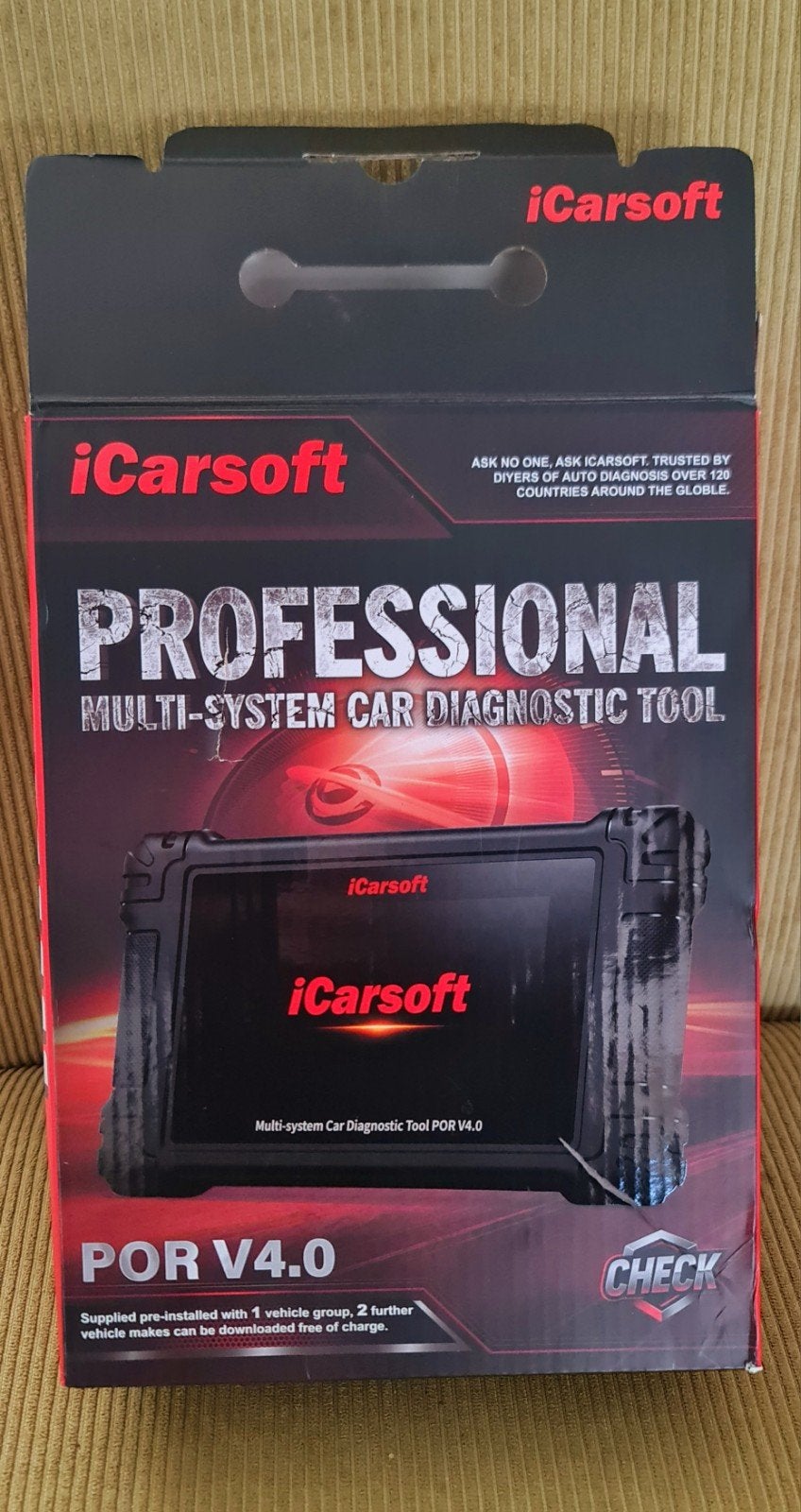 De iCarsoft  V4.0 uitlezen Mercedes VW Porsche, Auto diversen, Ophalen of Verzenden, Nieuw