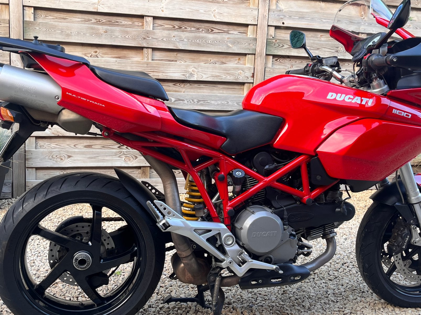 Mooie ducati multistrada, Motoren, Handvatverwarming, 2 cilinders, Gebruikt, Particulier