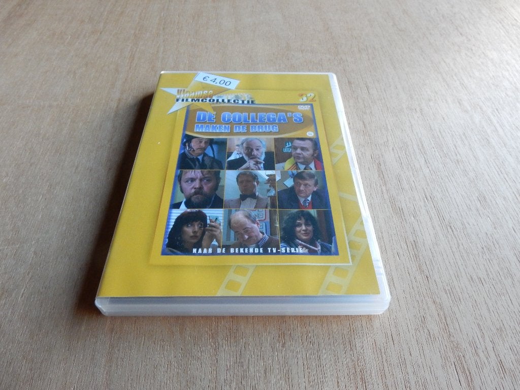 nr.1136 - Dvd: de collega's maken de brug - komedie, Alle leeftijden, Nederlands, Ophalen of Verzenden, Zo goed als nieuw