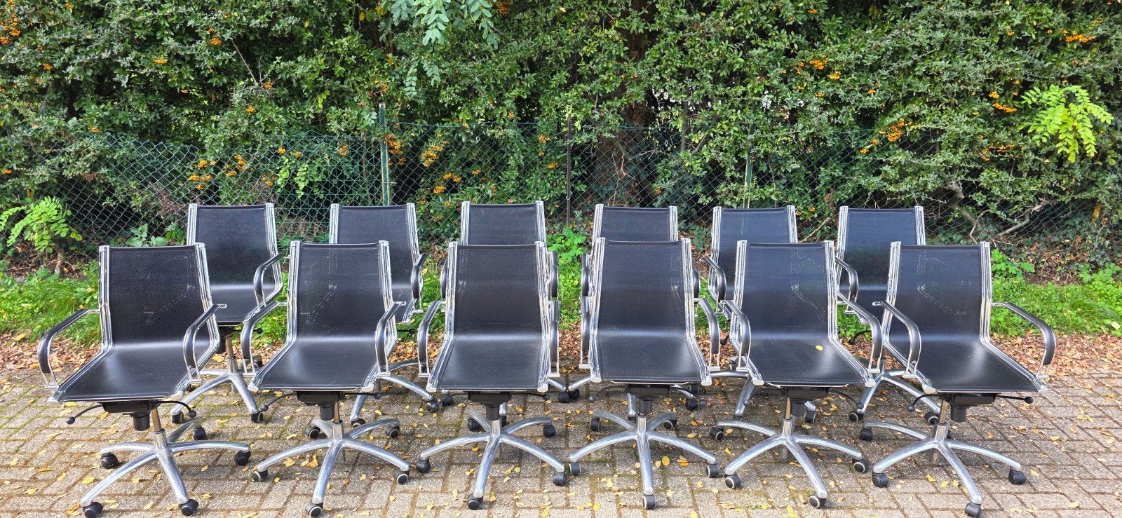 12 luxe bureaustoelen vergaderstoelen, Enlèvement ou Envoi, Ergonomique, Comme neuf, Chaise de bureau