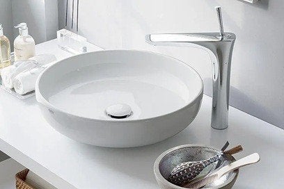 Robinet de lavabo Hansgrohe PuraVida, Bricolage & Construction, Sanitaire, Utilisé, Robinet, Chrome, Enlèvement