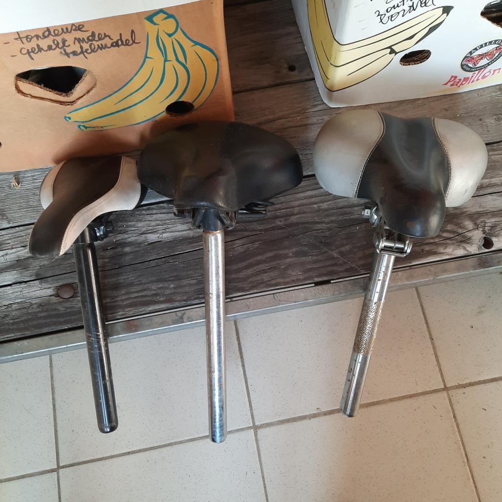 Fietszadels , 3 stuks . 10 euro t stuk ., Fietsen en Brommers, Ophalen of Verzenden