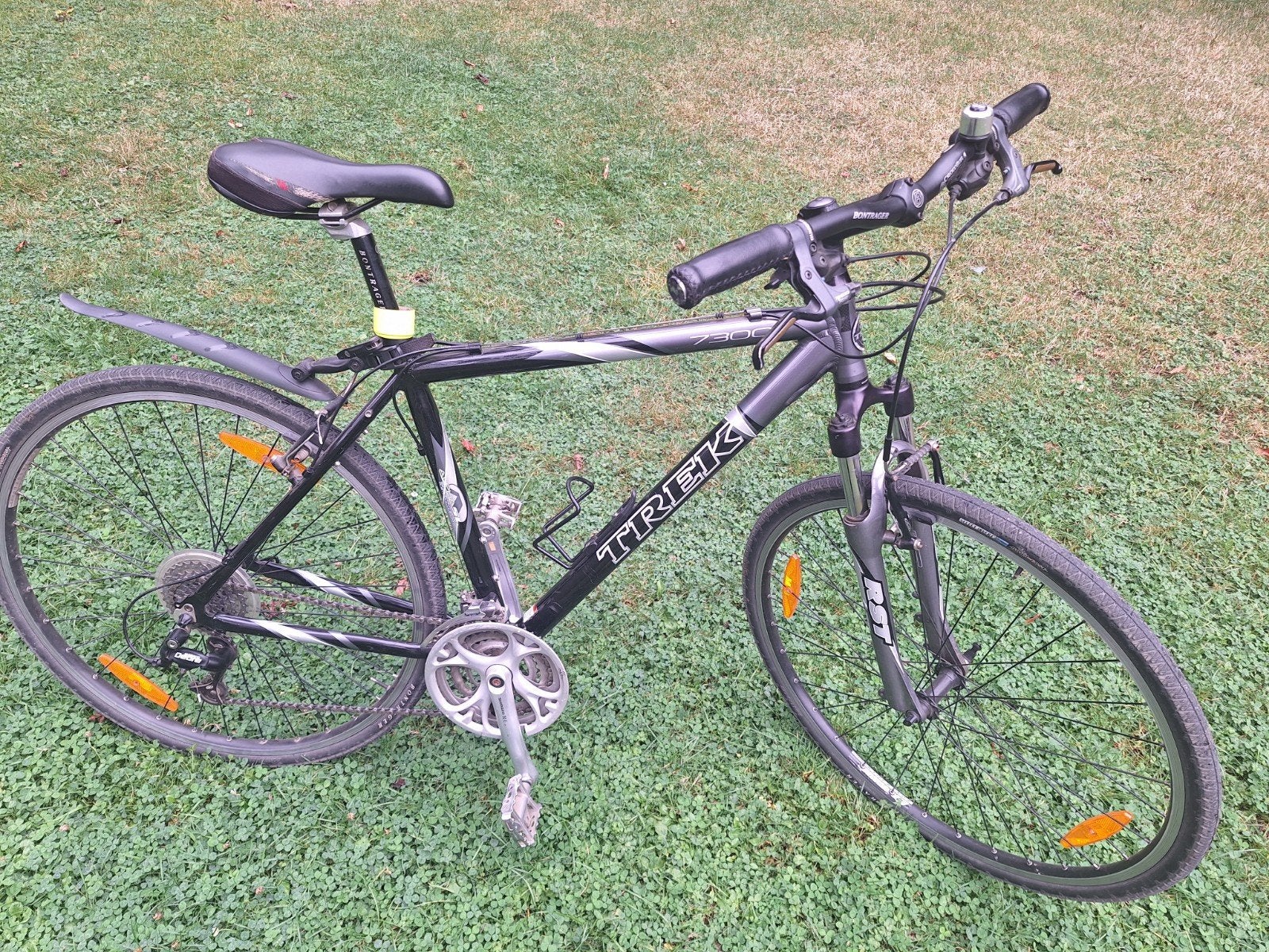 Trek 7300 28" aluminium framefiets in uitstekende staat, Ophalen, 28 inch, Vering