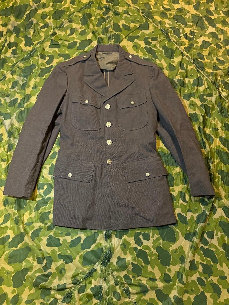 Tweede wereldoorlog US Blanco A class jacket 1940, Verzamelen, Ophalen of Verzenden, Landmacht, Kleding of Schoenen