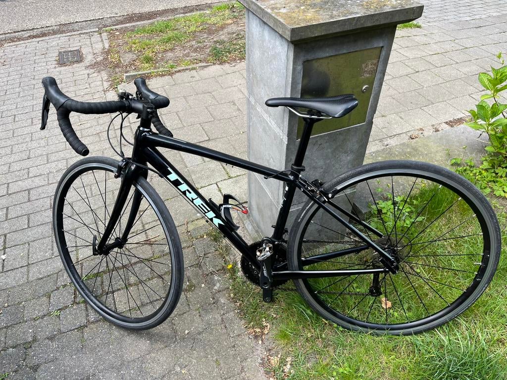 Trek Domane AL 3 - Maat 47 - Topstaat - Weinig km, Velgrem, Minder dan 49 cm, Zo goed als nieuw, 15 tot 20 versnellingen