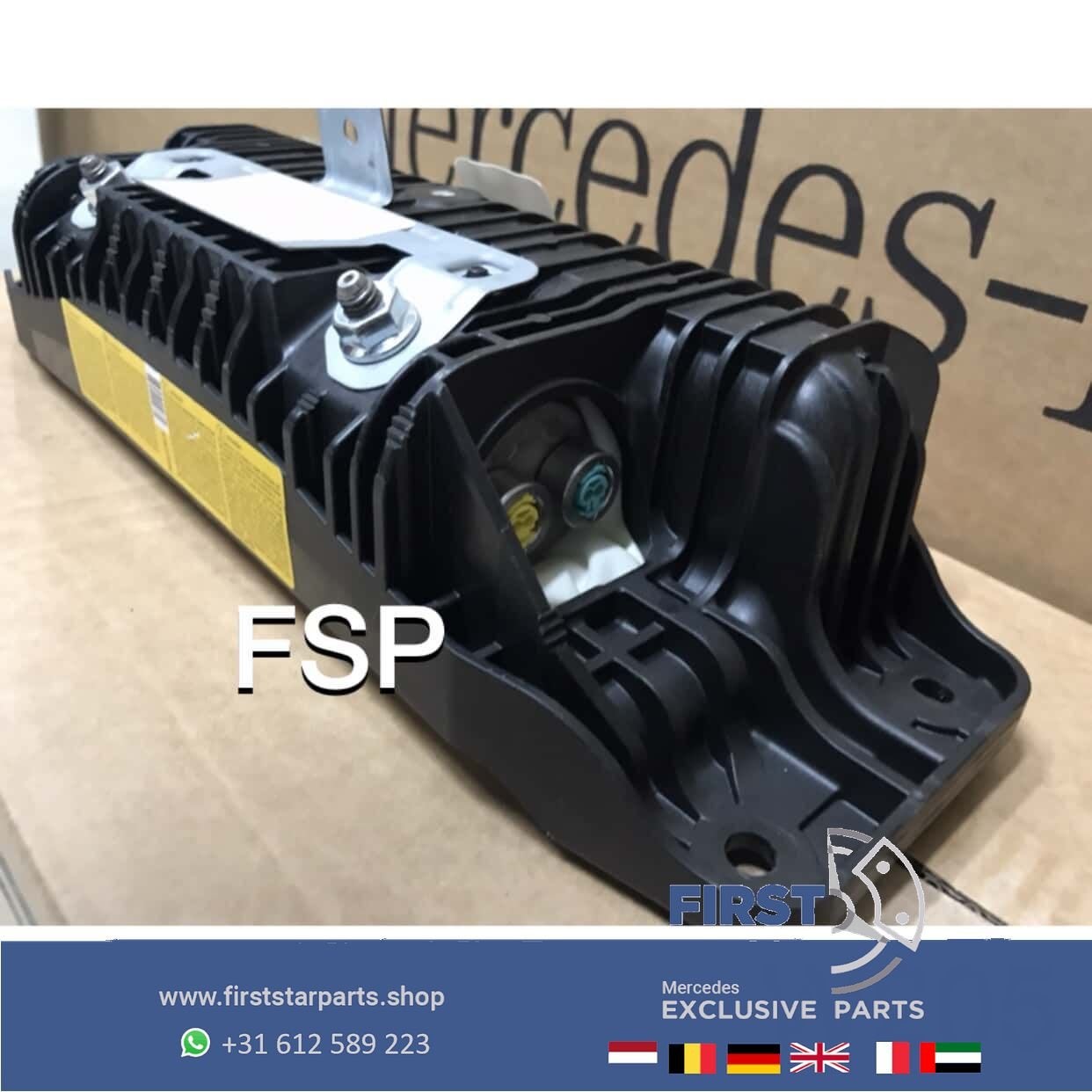 W205 C205 S205 DASHBOARD AIRBAG PASSAGIER Mercedes C Klasse, Gebruikt, -, Ophalen of Verzenden, -