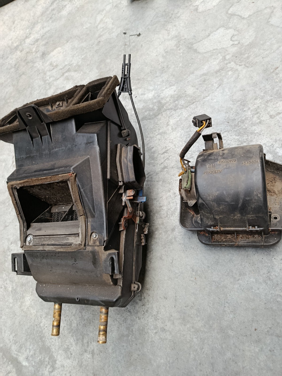 Chauffage et ventilateur Opel Corsa, Enlèvement