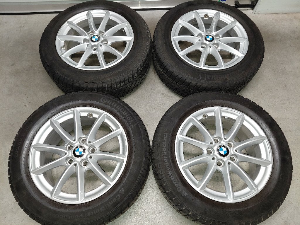 16 inch velgen met winterbanden BMW 2-serie Tourer F45 F46, Enlèvement