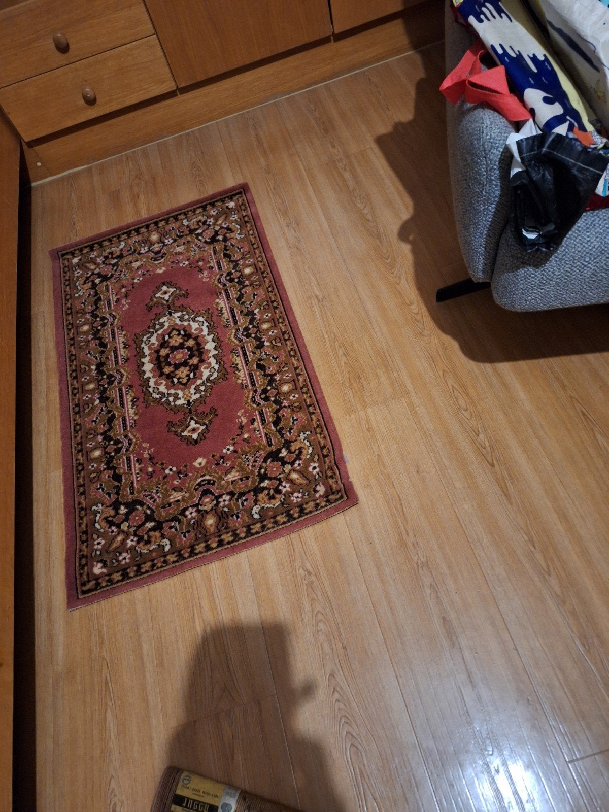 2 tapis de chambre en laine, Enlèvement