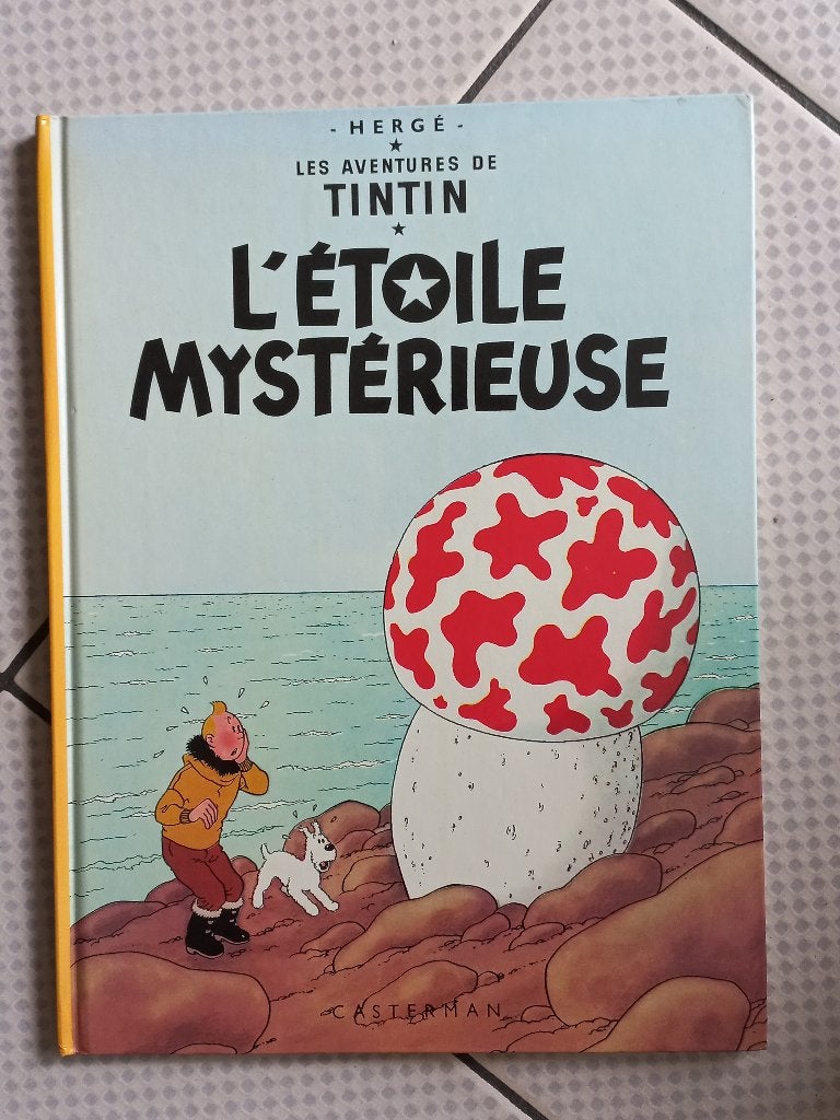 Hergé : Tintin – L'étoile Mystérieuse, Une BD, Enlèvement ou Envoi, Comme neuf
