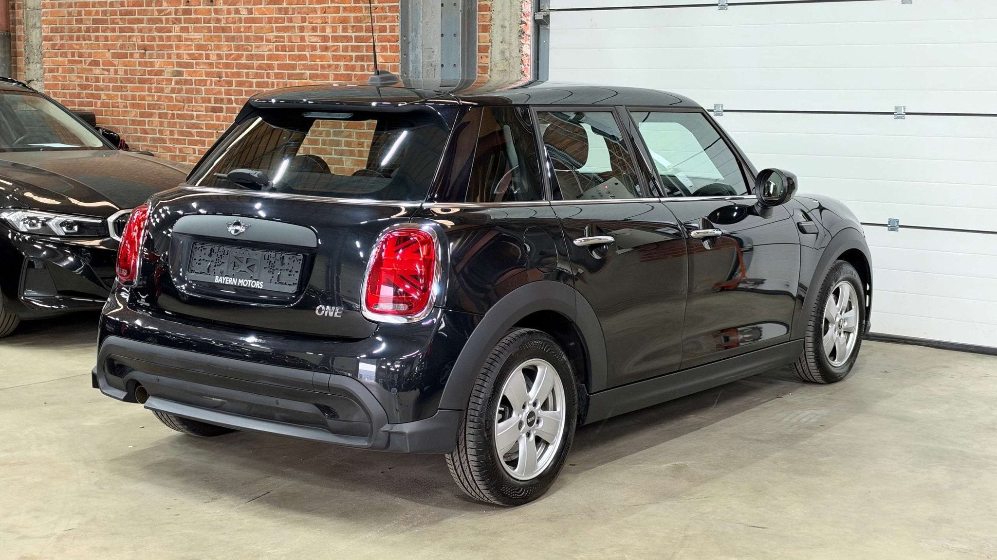 Mini Cooper |One|92.000km|2022|1.5Benzine|Garantie, Auto's, Stof, Gebruikt, Xenon verlichting, Zwart