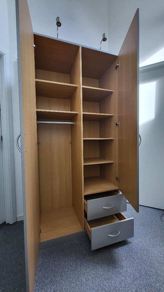 Kleerkast, Huis en Inrichting, Kasten | Kleerkasten, 50 tot 100 cm, Zo goed als nieuw, Modern, 25 tot 50 cm