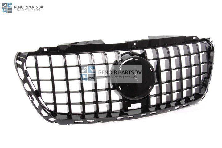 W907 GT GRILL MERCEDES SPRINTER PANAMERICANA GRIL HOOGGLANS, Gebruikt, -, -, 6 maanden garantie