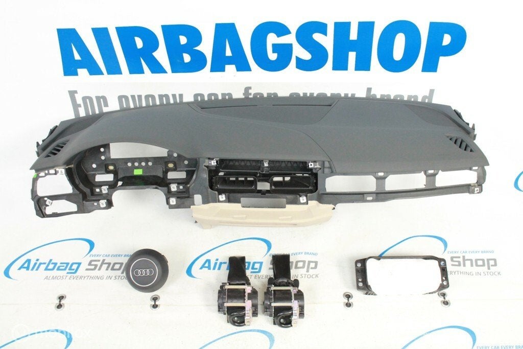 Airbag kit Tableau de bord gris/beige Audi A5, Enlèvement ou Envoi, Utilisé
