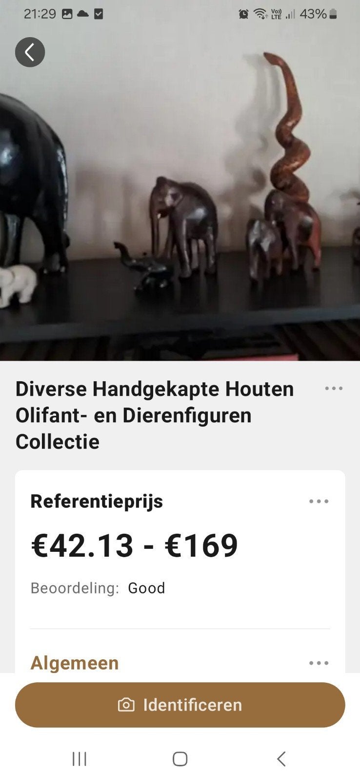 Afrikaanse houten olifanten, heb prijs gecontroleerd op app, Antiek en Kunst, Kunst | Beelden en Houtsnijwerken, Ophalen