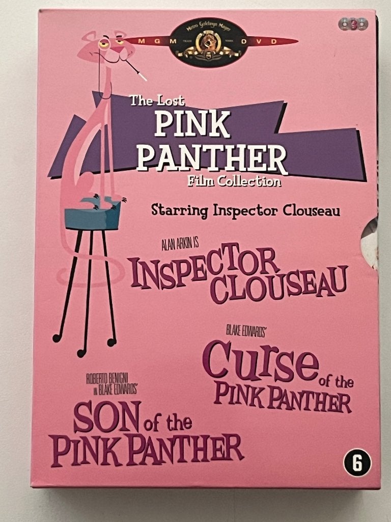 Pink Panther - Lost Film Collection (3-DVD Box), Ophalen of Verzenden