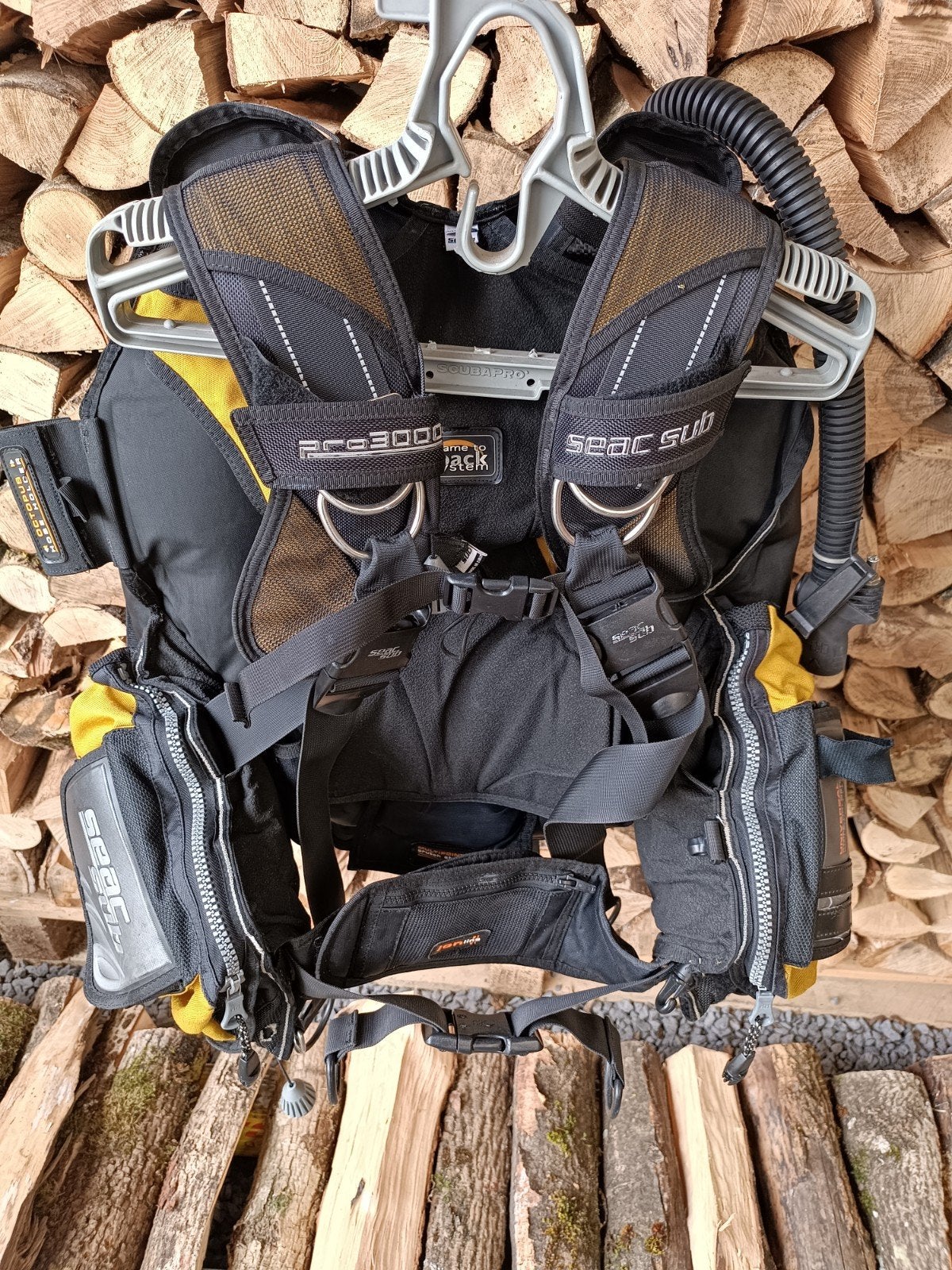 Seac sub pro 3000 L stabilisatorvest, Ophalen, Zo goed als nieuw, Trimvest of Wing
