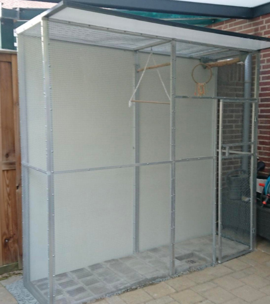 Alluminium voillere., Ophalen, Zo goed als nieuw