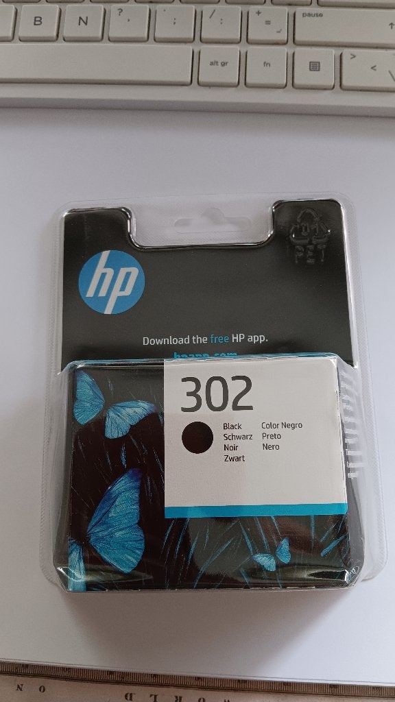 HP inktcartridge nr 302 zwart, Ophalen, Nieuw, Cartridge, Hp
