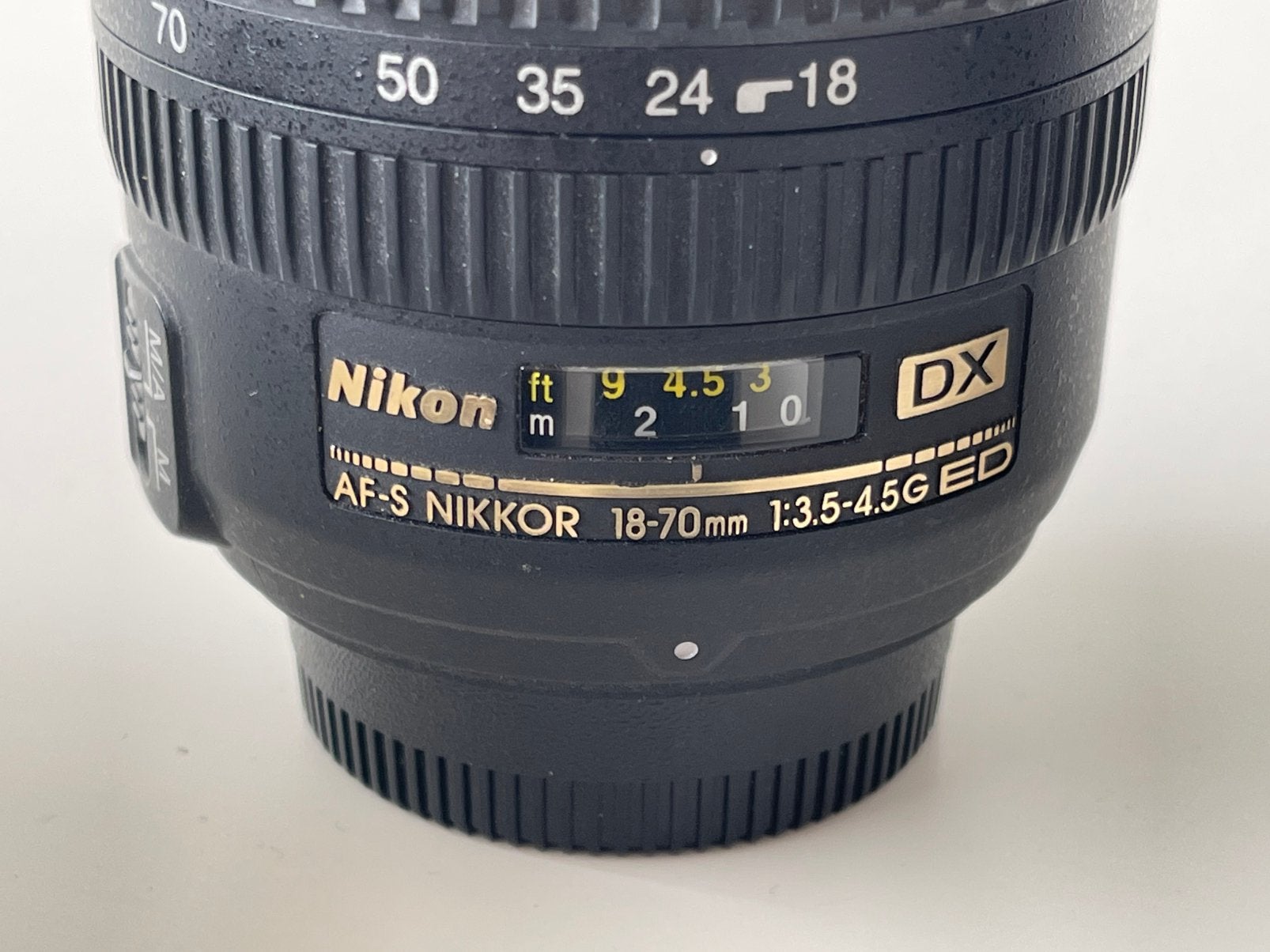 Nikon AF-S DX Nikkor 18-70mm f/3.5-4.5G ED, Audio, Tv en Foto, Foto | Lenzen en Objectieven, Ophalen, Zo goed als nieuw, Nikon