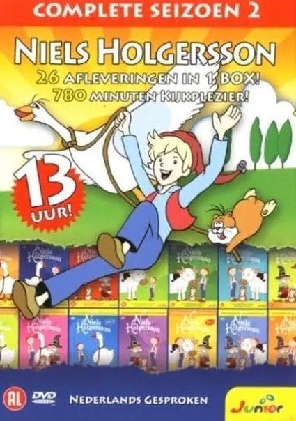 Niels holgersson, Cd's en Dvd's, Ophalen of Verzenden, Gebruikt