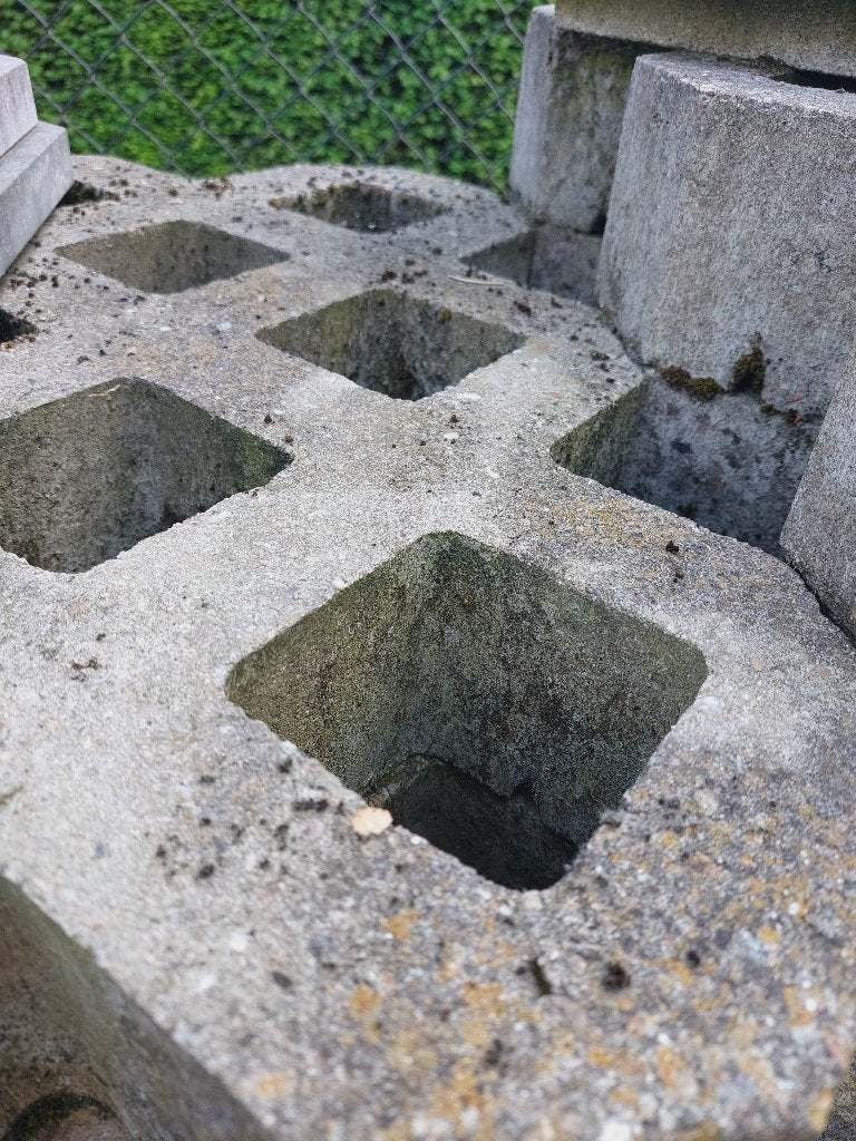 Grasdallen, Ophalen, Gebruikt, Beton, Overige typen