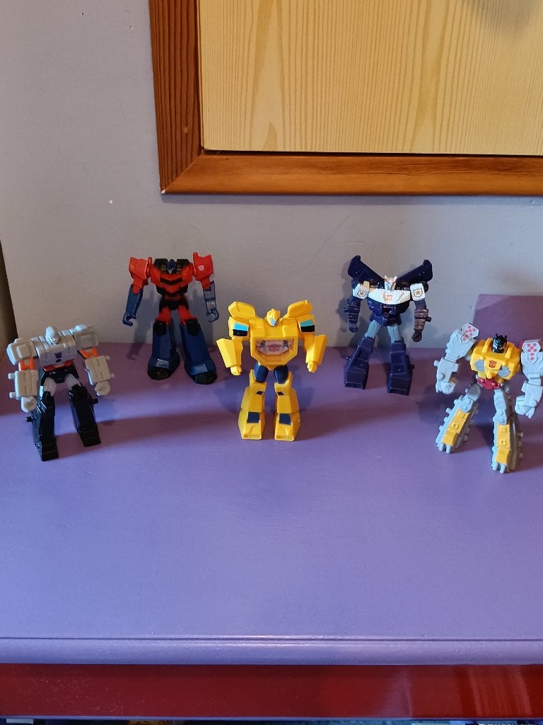 5 transformers. (Mc Donalds), Ophalen of Verzenden, Gebruikt