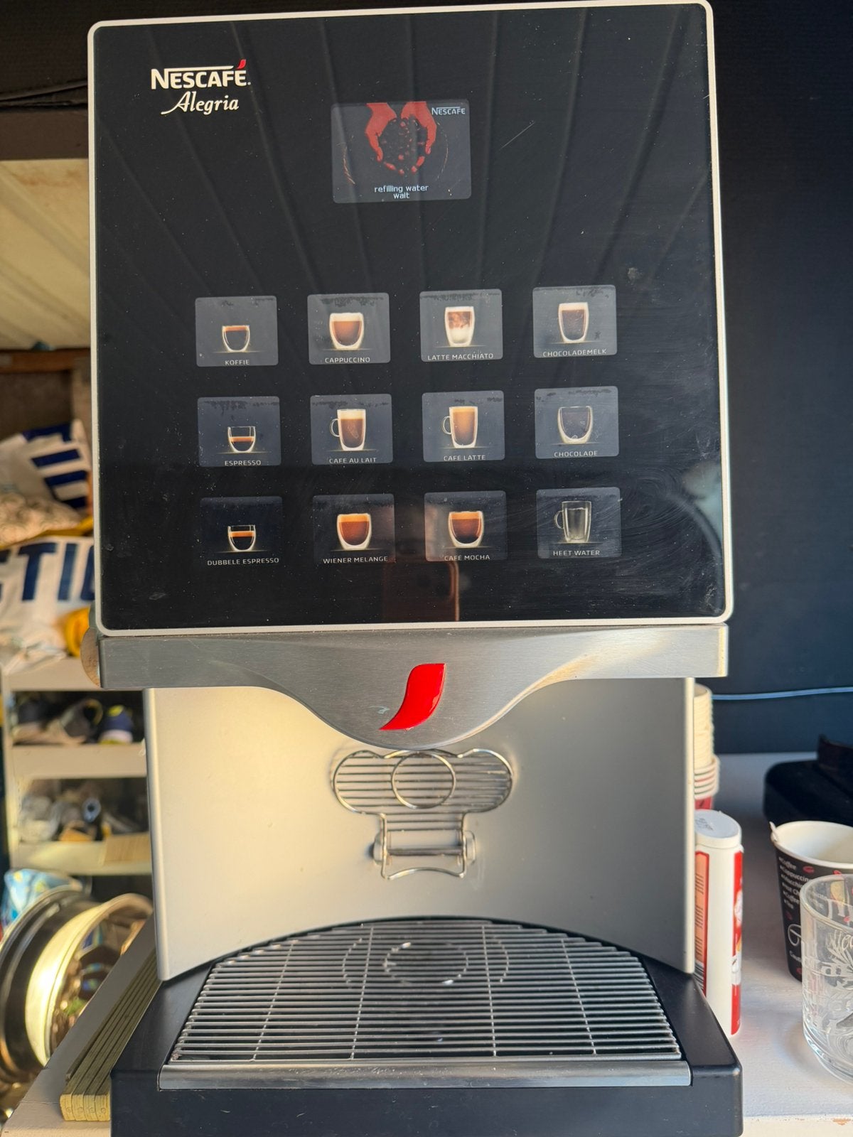 Koffie automaat NESCAFE ALEGRIA, Ophalen, Zo goed als nieuw