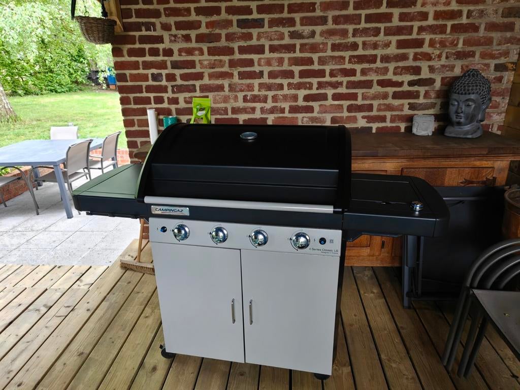 Campingaz 4 series classic LS bbq barbecue gaz grill plancha, Ophalen