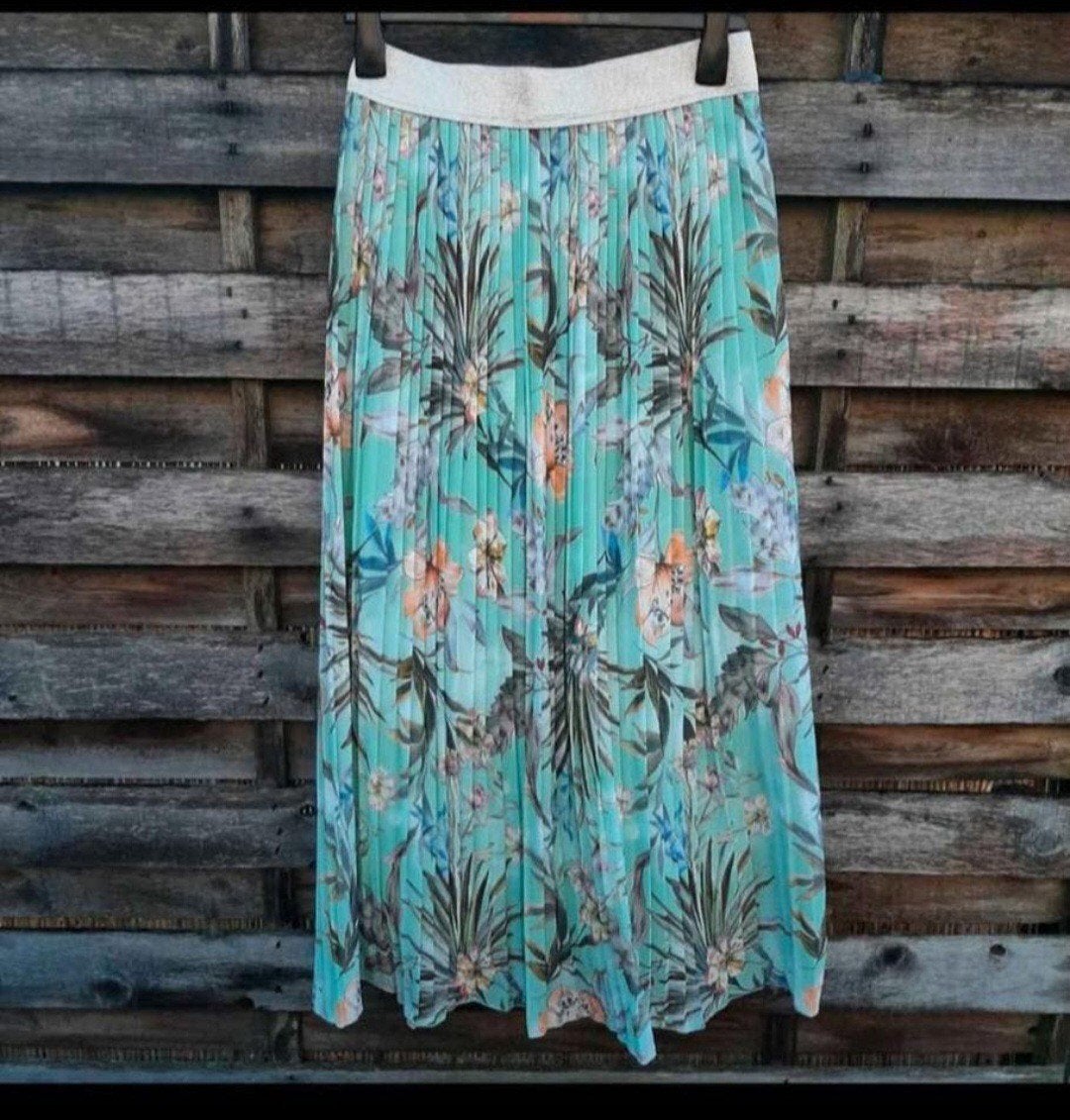 dubbel plissé rok maat L, Kleding | Dames, Rokken, Lolaliza, Ophalen, Maat 42/44 (L)