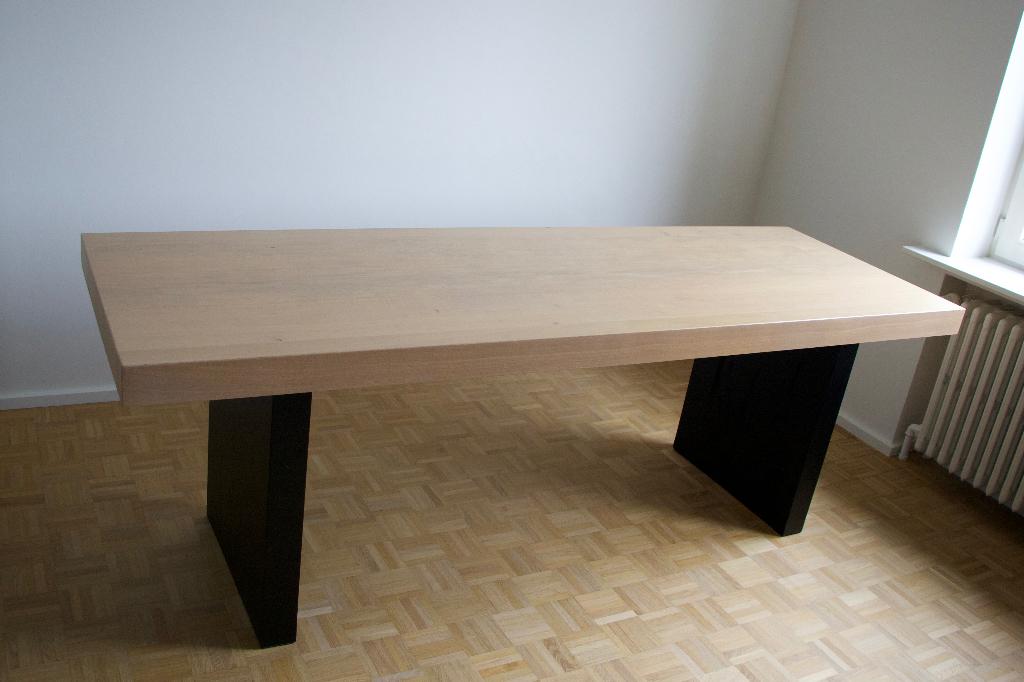 ssieve eiken design tafel – Van Rossum stijl – Dutch design, Huis en Inrichting, Ophalen, Gebruikt, Design, Eikenhout