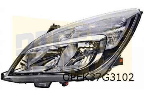 Opel Meriva Koplamp Rechts (halogeen) Origineel! 13372320, -, Verzenden, -, Opel