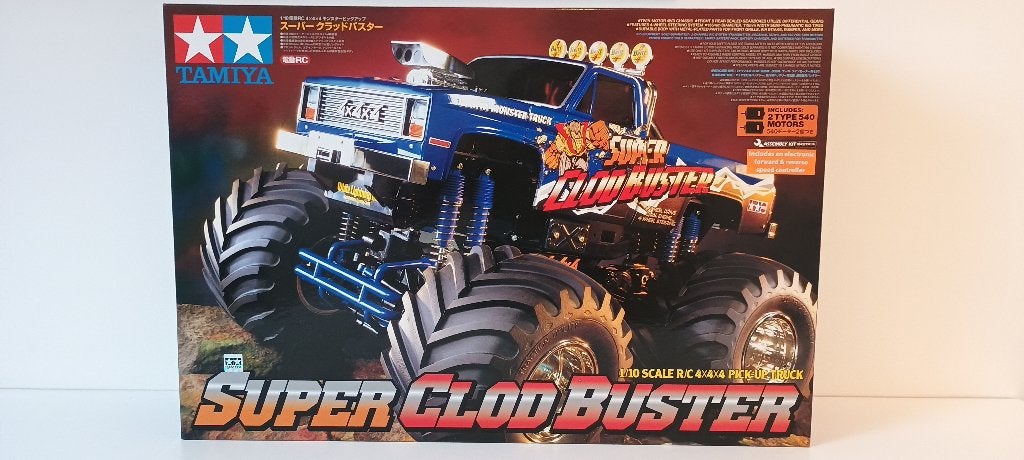 Tamiya Super Clod Buster, Hobby en Vrije tijd, Auto offroad, Nieuw, Schaal 1:10, Ophalen