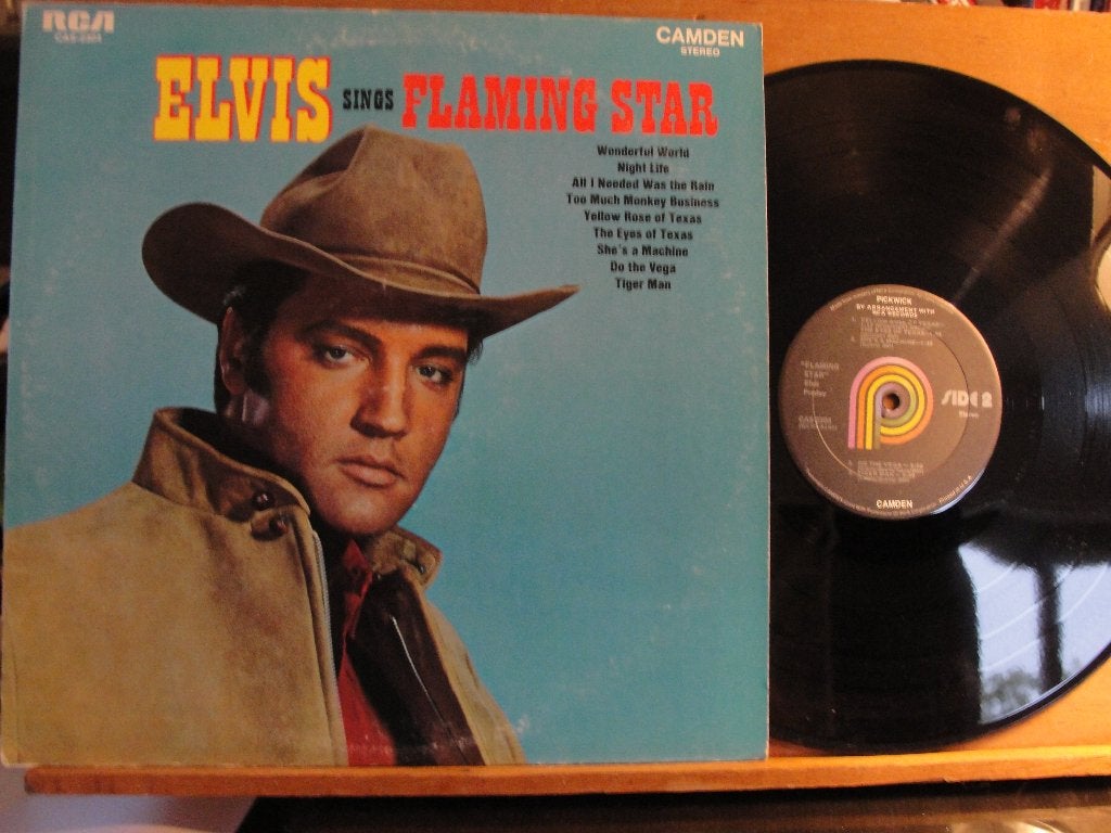 VINYL 33T  ELVIS PRESLEY, LP, Verzenden, Zo goed als nieuw, 12 inch