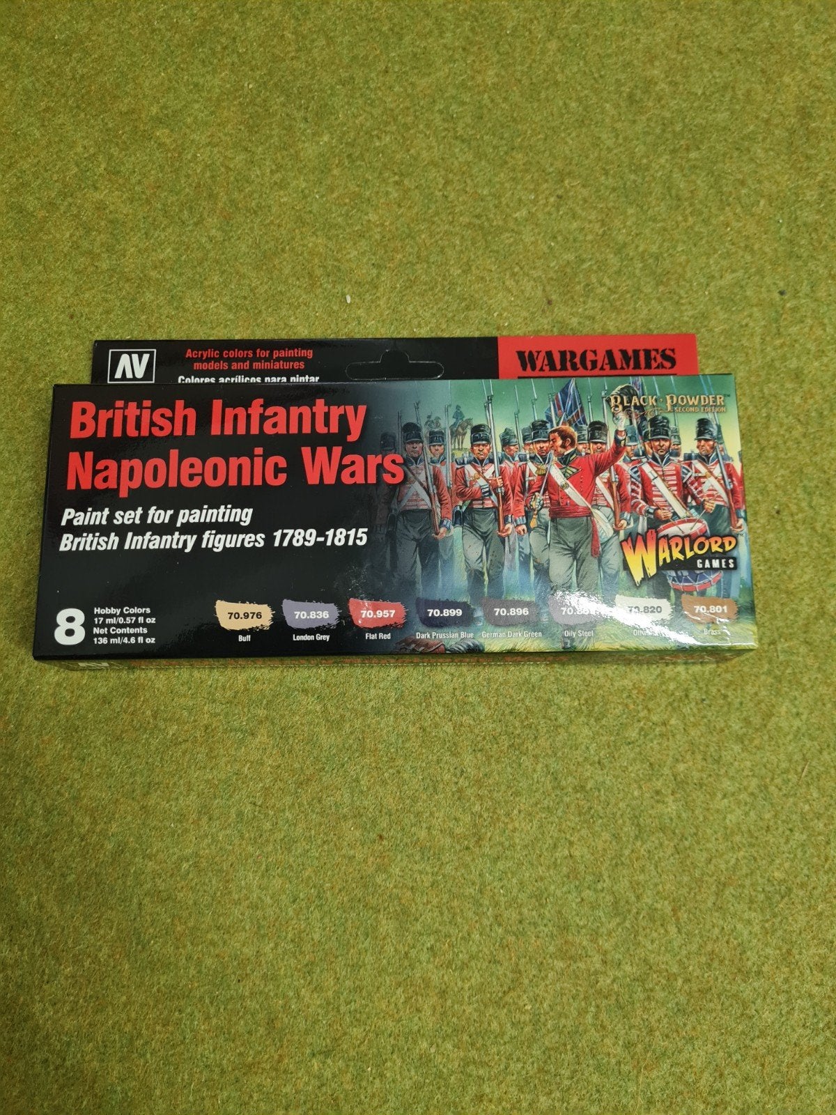 Vallejo Schilderset Napoleonic British Infantry, Hobby en Vrije tijd, Ophalen of Verzenden